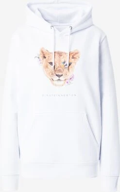 Hoodies Sweatshirt Dames Wit