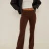 NA-KD Bootcut Flared Jeans Dames Bruin -Dameskleding Verkoop Winkel 247392d7275e5222baf50dead9e043a2