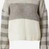 ESPRIT Fijngebreide Truien Trui Dames Grijs / Lichtgrijs / Wit -Dameskleding Verkoop Winkel 24d52f59bd9ea37275b0bd6f78d5a7c4