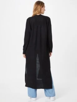 ONLY Lange Vesten Gebreide Mantel Matilda Dames Zwart -Dameskleding Verkoop Winkel 2530c320273864a50aadac929458bd94