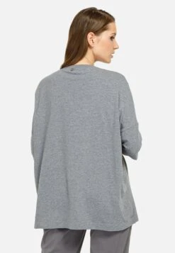 HELMIDGE Oversized Shirts Oversized Shirt Dames Grijs -Dameskleding Verkoop Winkel 25358326d8e3e542c7250e6e41a646c8