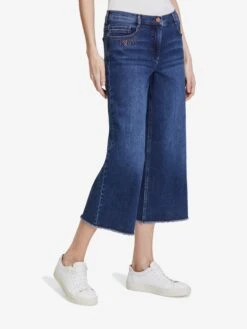 Betty Barclay Wide Leg Wide Leg Jeans Dames Blauw -Dameskleding Verkoop Winkel 256d9d75b5fe937b3368cb66add89df8