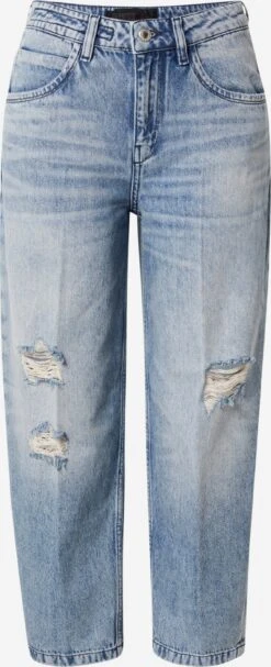 DRYKORN Mom Jeans Loosefit Jeans Shelter Dames Blauw