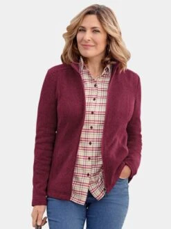 GOLDNER Sweatvesten Sweatvest Dames Rood -Dameskleding Verkoop Winkel 25c161251cddfd9462684a5fc47dfd87