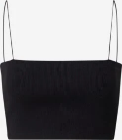 Crop Tops Top Allie Dames Zwart