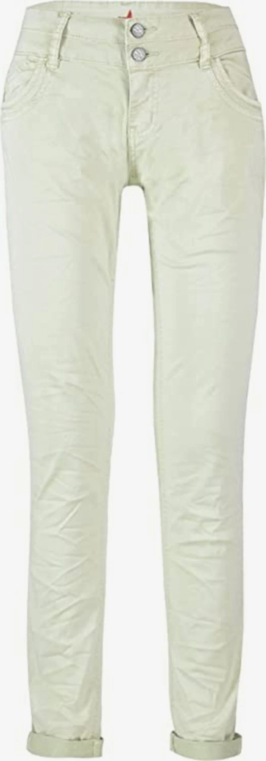 Straight Regular Jeans Dames Lichtgroen 3 Straight Regular Jeans Dames Lichtgroen