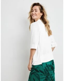 Gerry Weber Tussenjassen Tussenjas Dames Wit -Dameskleding Verkoop Winkel 26b29bc044b7d96e49d2a57c59a97221