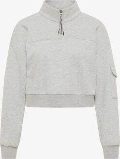 Sweatshirts Sweatshirt Dames Lichtgrijs