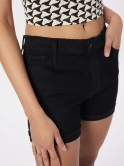 Hollister Denim Shorts Slimfit Jeans MR 5IN Dames Zwart 8 Hollister Denim Shorts Slimfit Jeans MR 5IN Dames Zwart -Dameskleding Verkoop Winkel 2998627f96455a07d4023fae8fcc7581