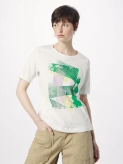 Gerry Weber T-shirts Shirt Dames Offwhite -Dameskleding Verkoop Winkel 2be320e2a41095be698c3d93b0ac4a00