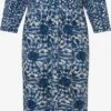 Ulla Popken Midi Jurken Jurk Dames Blauw Gemêleerd -Dameskleding Verkoop Winkel 2c046757d5c31eab97545de299029278