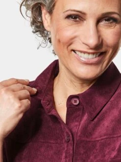 GOLDNER Tussenjassen Tussenjas Dames Aubergine -Dameskleding Verkoop Winkel 2c76b7c4f86b66ad70a0c826bb91bec4