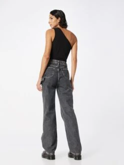 Trendyol Wide Leg Wide Leg Jeans Dames Antraciet -Dameskleding Verkoop Winkel 2d447dc14a58b36008841b0640c84434