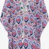 IZIA Ponchos & Kimonos Kimono Dames Lichtblauw 1 IZIA Ponchos & Kimonos Kimono Dames Lichtblauw -Dameskleding Verkoop Winkel 2dbb2a9f92a7f8f063f9b9a83d9346ff