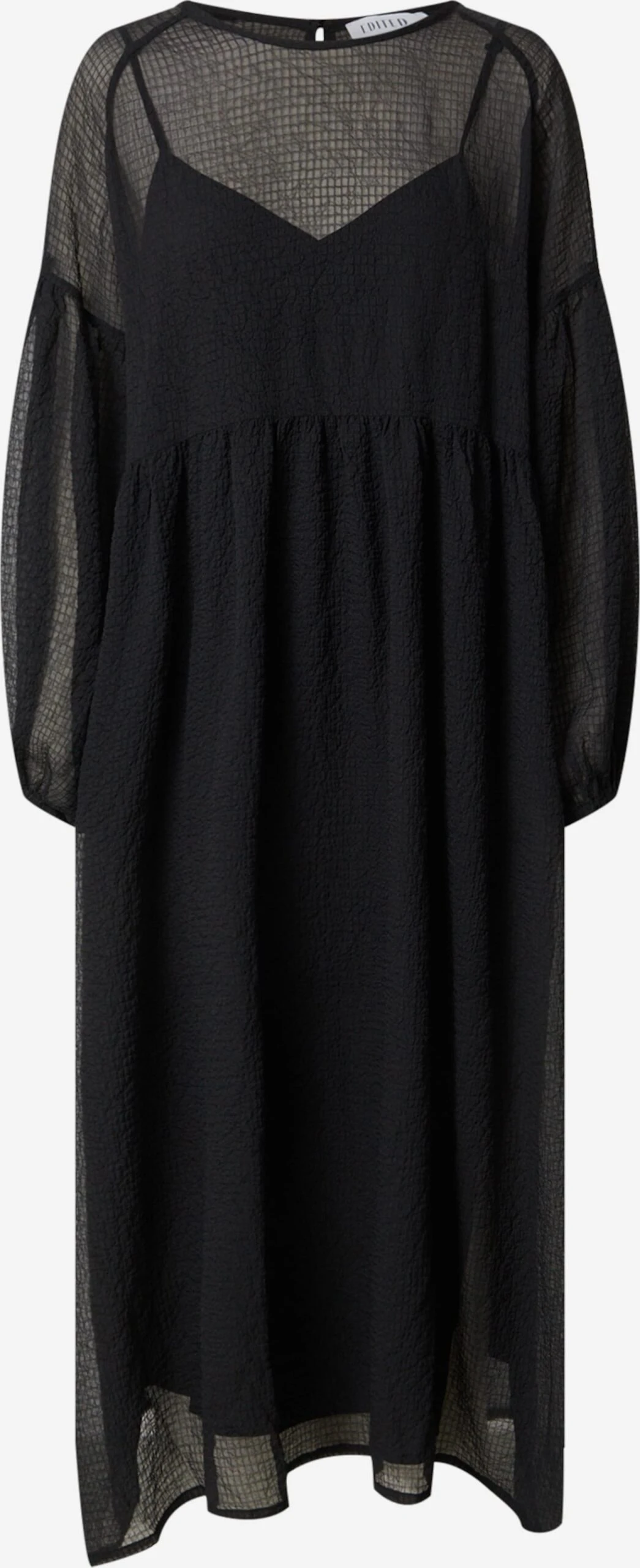 EDITED Maxi Jurken Jurk Marcia Dames Zwart 3 EDITED Maxi Jurken Jurk Marcia Dames Zwart