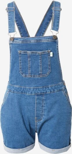 URBAN CLASSICS Tuinbroeken Regular Tuinbroek Jeans Dames Blauw
