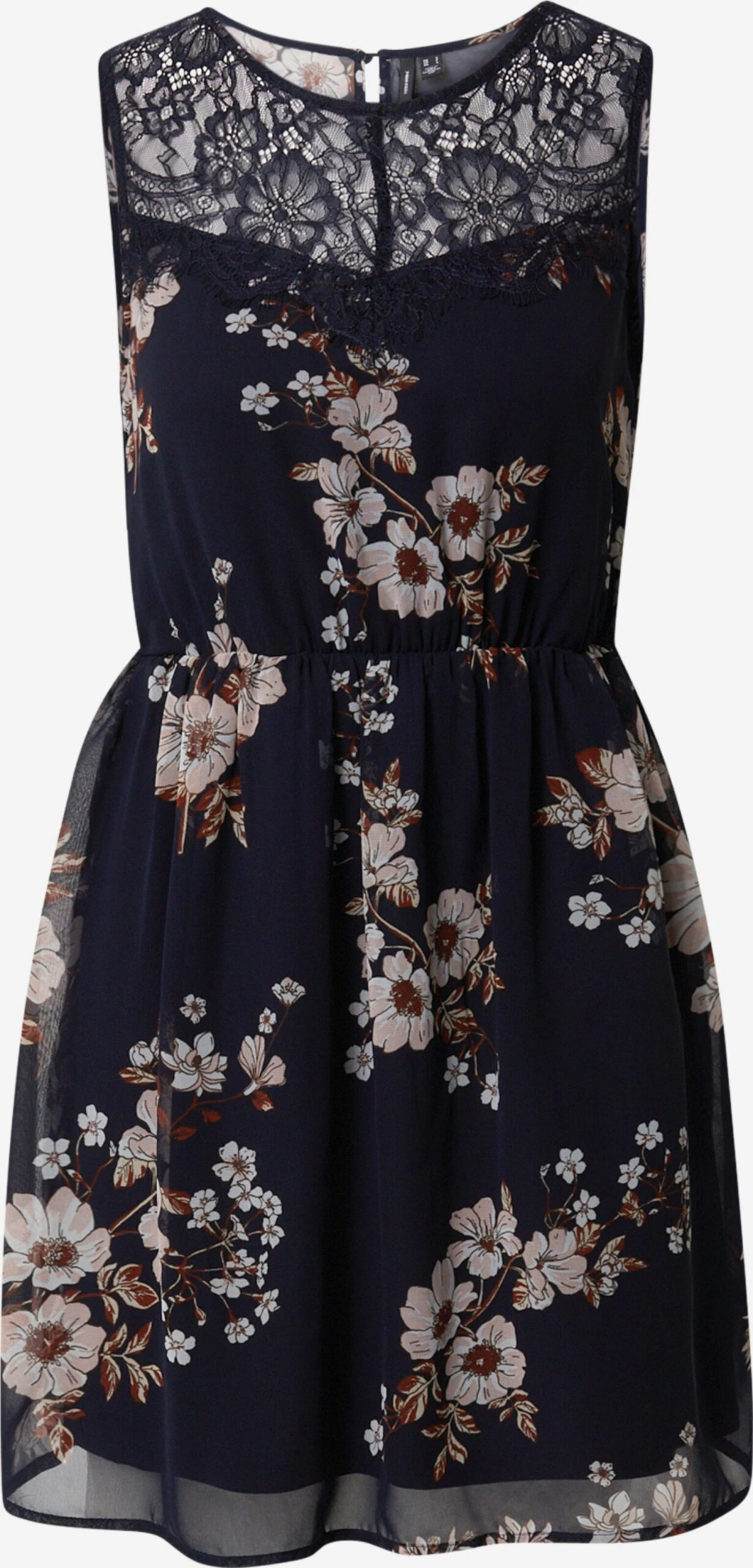 Vero Moda Zomerjurken Zomerjurk Camille Dames Navy 3 Vero Moda Zomerjurken Zomerjurk Camille Dames Navy