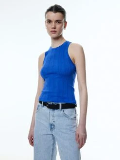 EDITED Mouwloze Shirts Top Ondria Dames Blauw -Dameskleding Verkoop Winkel 30dbc65519b8e834b17b602a30d410f7