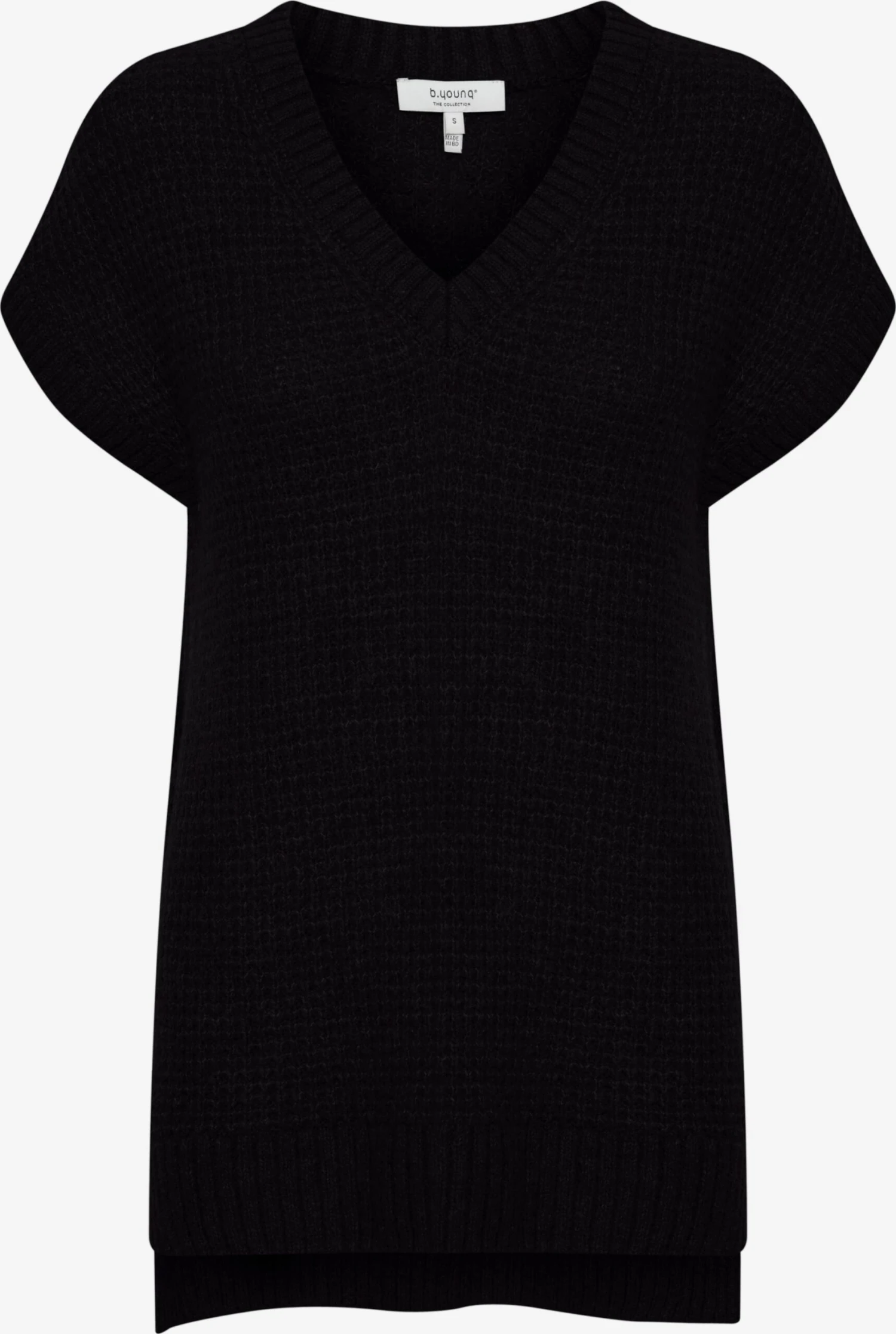 B.young Lange Truien Trui Dames Zwart 3 B.young Lange Truien Trui Dames Zwart