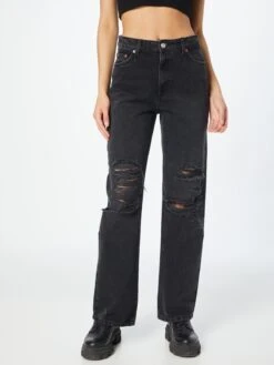 ONLY Wide Leg Wide Leg Jeans Camille Dames Zwart -Dameskleding Verkoop Winkel 3396c2b6088c9b1d1a53927bd38185dc