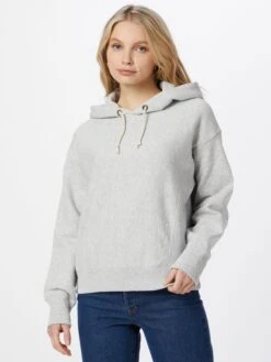 Champion Reverse Weave Hoodies Sweatshirt Dames Grijs Gemêleerd -Dameskleding Verkoop Winkel 33a2f860ae343b417425d42f531fbbd6