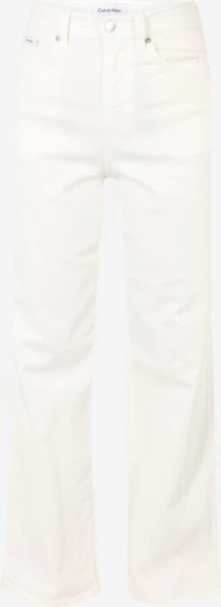 Calvin Klein Boyfriend Loosefit Jeans Dames Wit