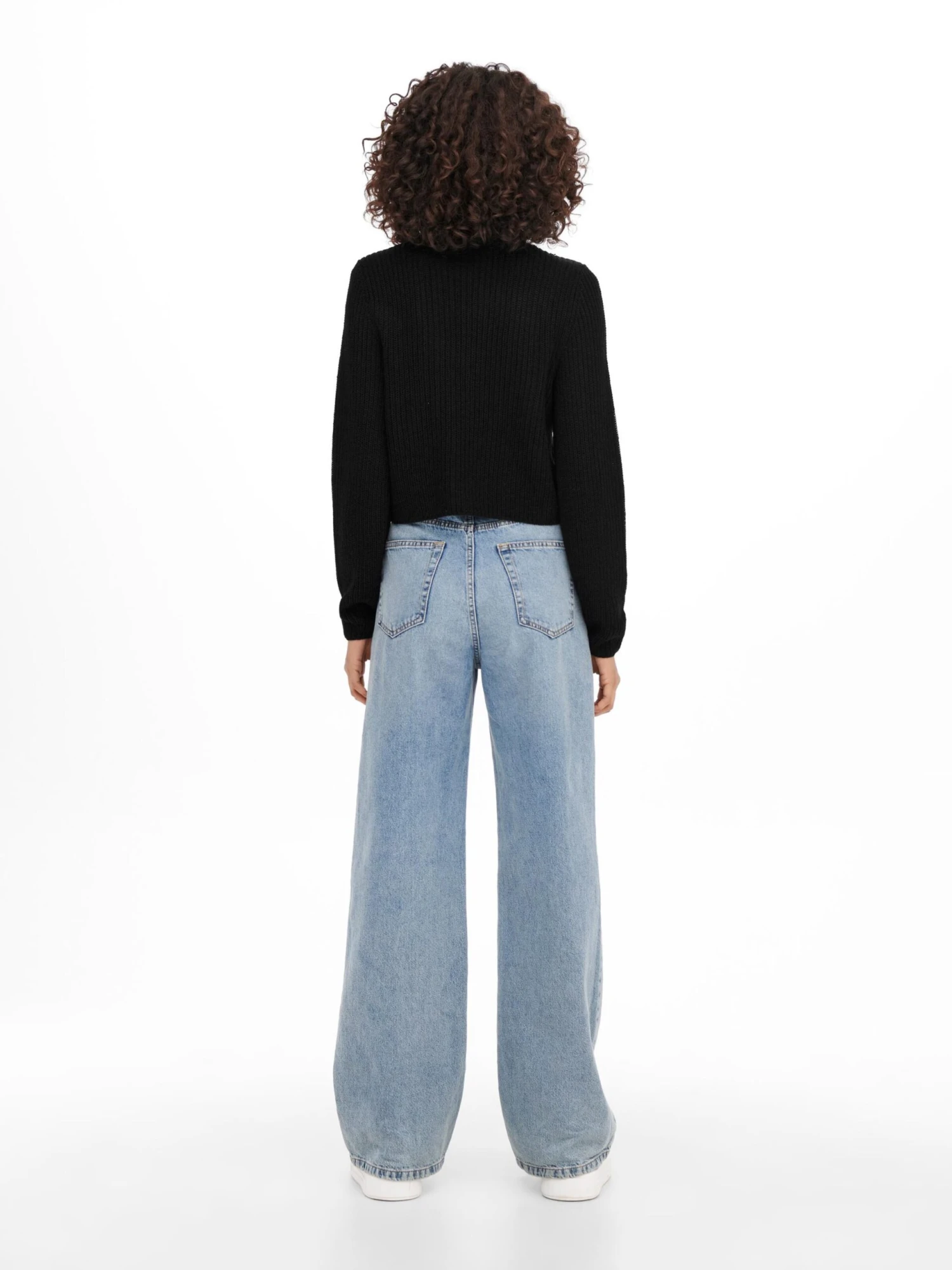 ONLY Coltruien Trui Ava Nicoya Dames Zwart 7 ONLY Coltruien Trui Ava Nicoya Dames Zwart - Afbeelding 5