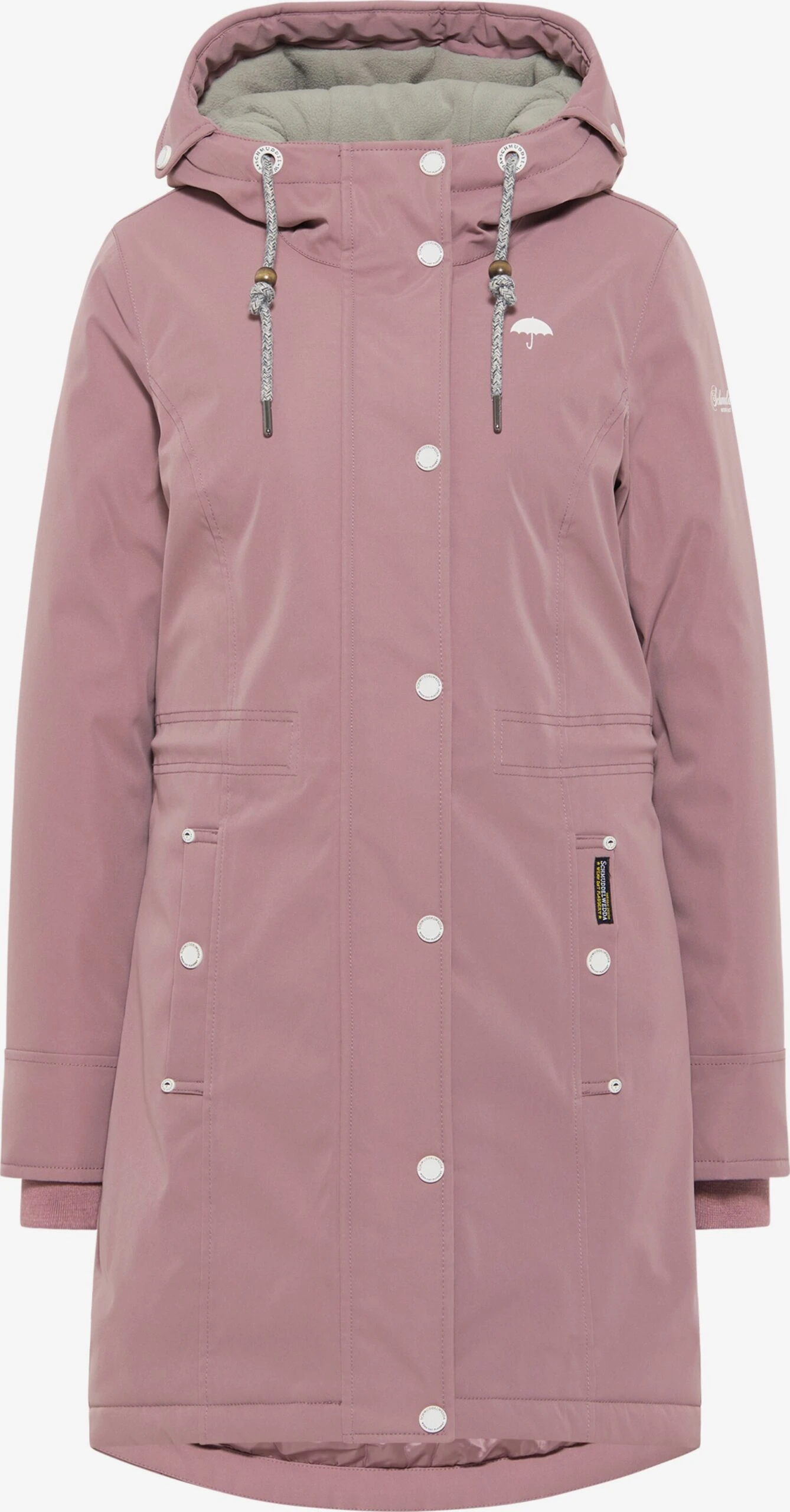 Schmuddelwedda Wintermantels Wintermantel Dames Oudroze 3 Schmuddelwedda Wintermantels Wintermantel Dames Oudroze