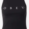 OBEY Spaghetti Tops Top NOVEL Dames Zwart -Dameskleding Verkoop Winkel 3710fd6551c76951b0ca5341b7e979ef