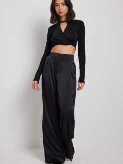 NA-KD Uitgaanstops Top Dames Zwart -Dameskleding Verkoop Winkel 3743d0b0f45416641b6488e94949edec