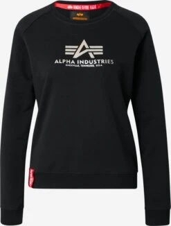 Alpha Industries Sweatshirts Sweatshirt Dames Zwart