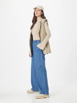 BRAX Wide Leg Wide Leg Jeans Maine Dames Blauw -Dameskleding Verkoop Winkel 381546e925500b858ea41fd7879d371f