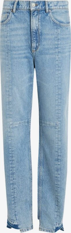 AllSaints Straight Regular Jeans KYM Dames Lichtblauw