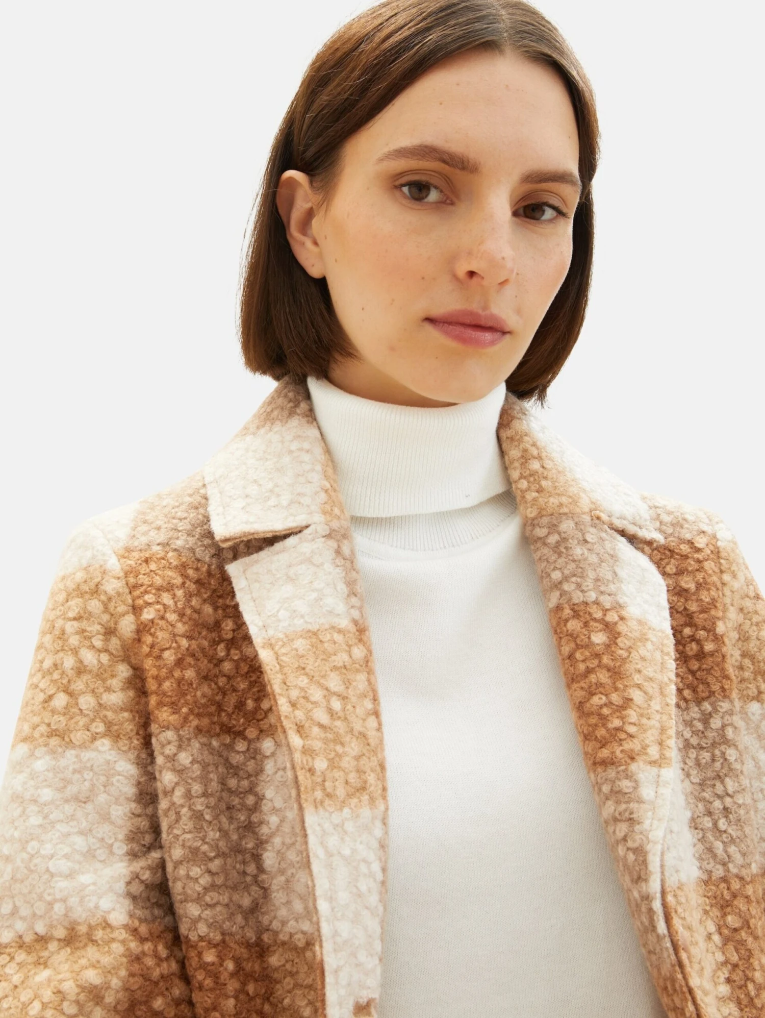 Tom Tailor Tussenmantels Tussenmantel Dames Beige / Sand 8 Tom Tailor Tussenmantels Tussenmantel Dames Beige / Sand - Afbeelding 6