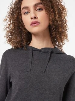 S.Oliver Hoodies Trui Dames Antraciet -Dameskleding Verkoop Winkel 3a39e8cce2ba960241c162edcbeeca07