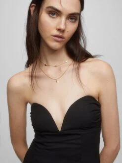 PULL & BEAR Mini Jurken Jurk Dames Zwart -Dameskleding Verkoop Winkel 3a522eb74fb24c9387471dc17e4c825a