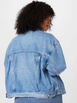 Levi's® Plus Spijkerjasjes Tussenjas PL 90S TRUCKER MED INDIGO - WORN IN Dames Blauw -Dameskleding Verkoop Winkel 3c943096af4c0e9ffe03858260c6acf2