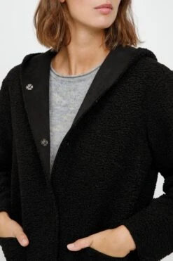 Fransa Tussenjassen Tussenjas FRCALAM Dames Zwart -Dameskleding Verkoop Winkel 3d925f96417f9d88977c20a39b15db51