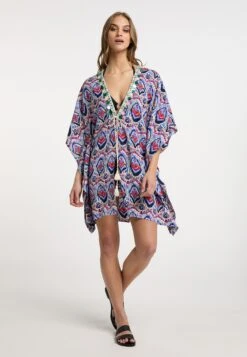 IZIA Ponchos & Kimonos Kimono Dames Lichtblauw -Dameskleding Verkoop Winkel 3d982a57795cadf18245d4f31371dddb