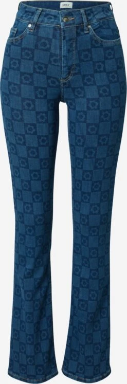 ONLY Jeans Bootcut Jeans Dames Blauw