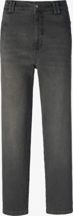 Mom Jeans Loosefit Jeans Dames Grijs