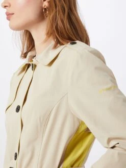 STREET ONE Korte Mantels Tussenmantel Dames Beige -Dameskleding Verkoop Winkel 401a12260bae0324b775532b8365e376