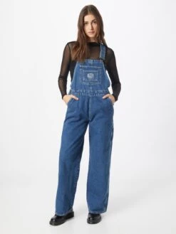 The Ragged Priest Tuinbroeken Loosefit Tuinbroek Jeans Dames Blauw -Dameskleding Verkoop Winkel 4131f9c832719e6497692f1bc1c5e94f