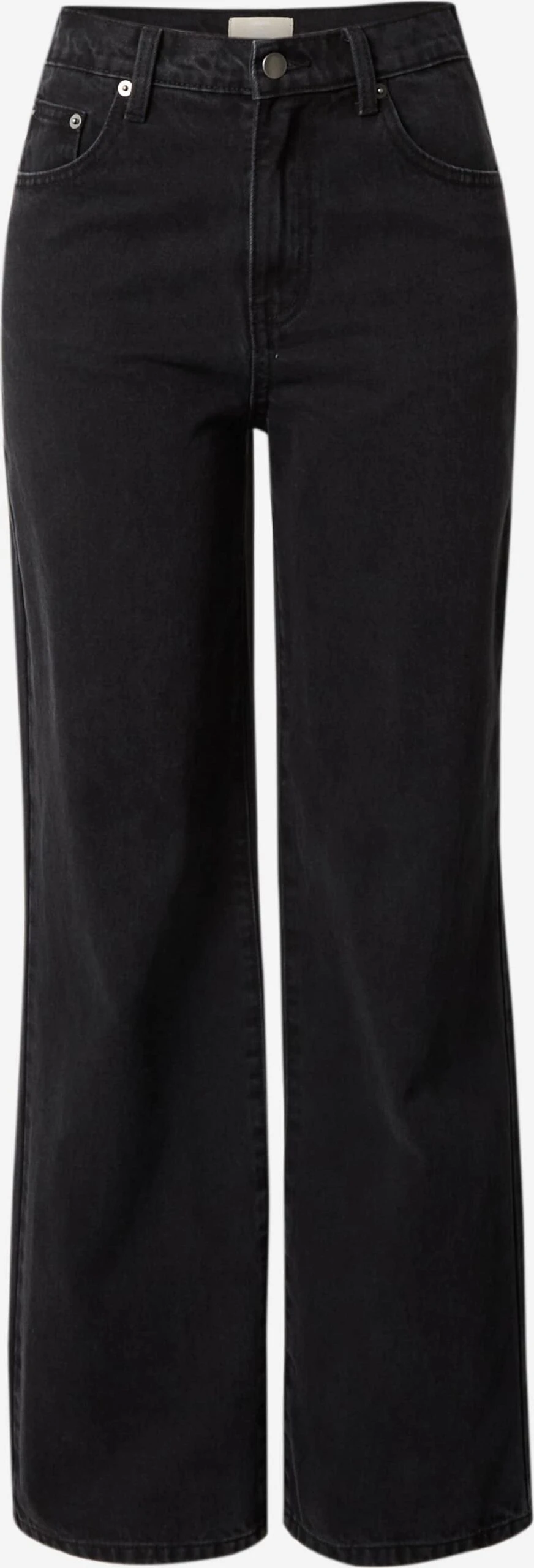 Wide Leg Wide Leg Jeans Tyra Dames Donkergrijs 3 Wide Leg Wide Leg Jeans Tyra Dames Donkergrijs