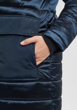 OXMO Wintermantels Wintermantel Sofia Dames Blauw -Dameskleding Verkoop Winkel 41f7f5eaf426d56e6b4c92fa426d88cf