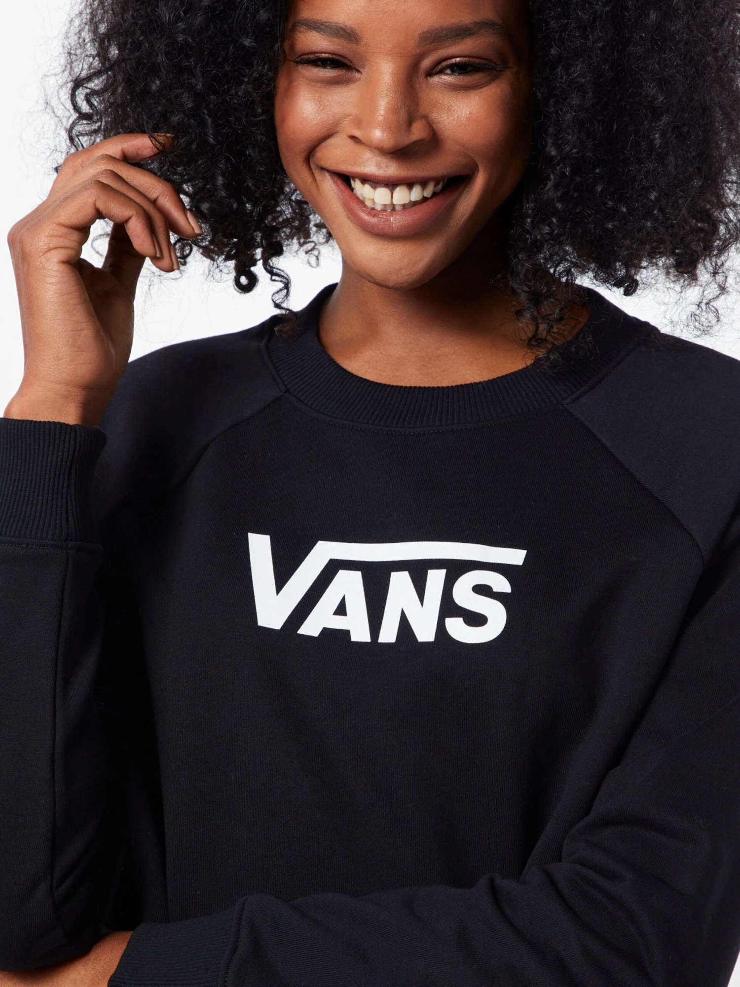 Vans Sweatshirts Sweatshirt FLYING Dames Zwart 4 Vans Sweatshirts Sweatshirt FLYING Dames Zwart - Afbeelding 2