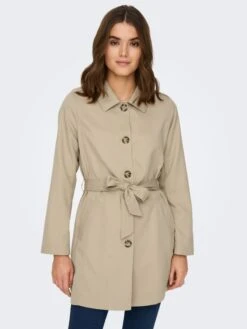 ONLY Trenchcoats Tussenmantel Line Dames Lichtbeige -Dameskleding Verkoop Winkel 44b240ca75740603e419ae783e13c1b7