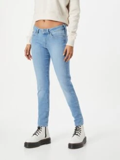 Pepe Jeans Jeans Skinny Jeans Pixie Dames Blauw -Dameskleding Verkoop Winkel 45073ee313a2f1ee4c14838bd1ae7c75