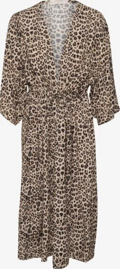 Cream Ponchos & Kimonos Kimono Alora Dames Beige / Chamois