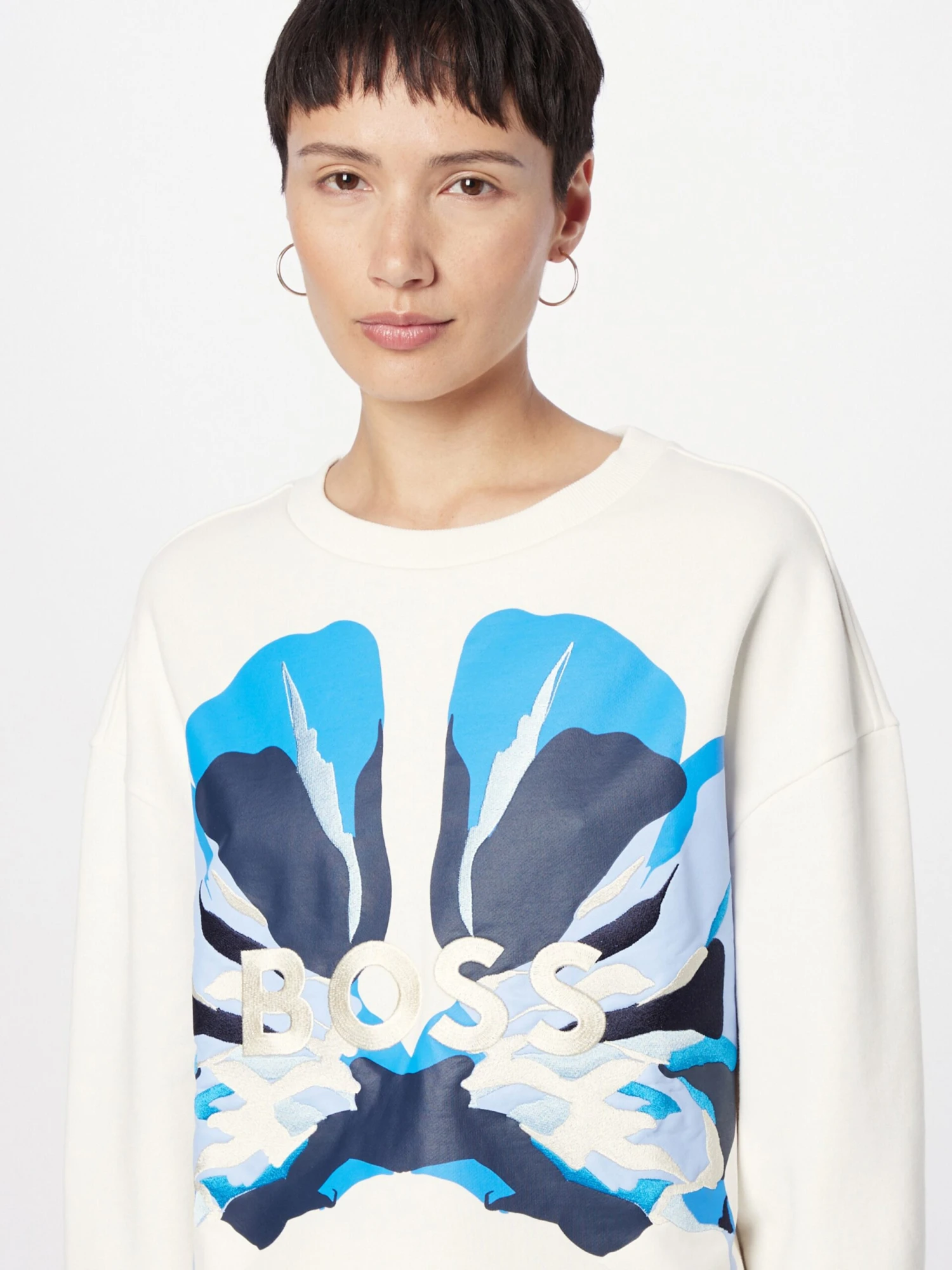 Sweatshirts Sweatshirt Ehanne Dames Wit 4 Sweatshirts Sweatshirt Ehanne Dames Wit - Afbeelding 2